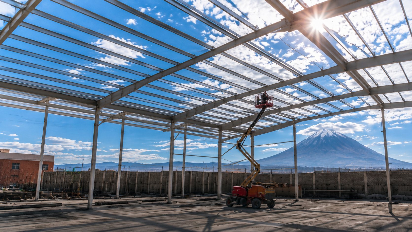 Nave industrial ejecutada por Velso en Arequipa
